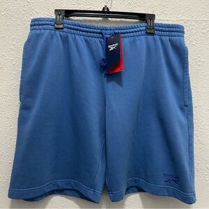 Reebok Men's Identity Washed Shorts in Boundless Blues NWT Size Large